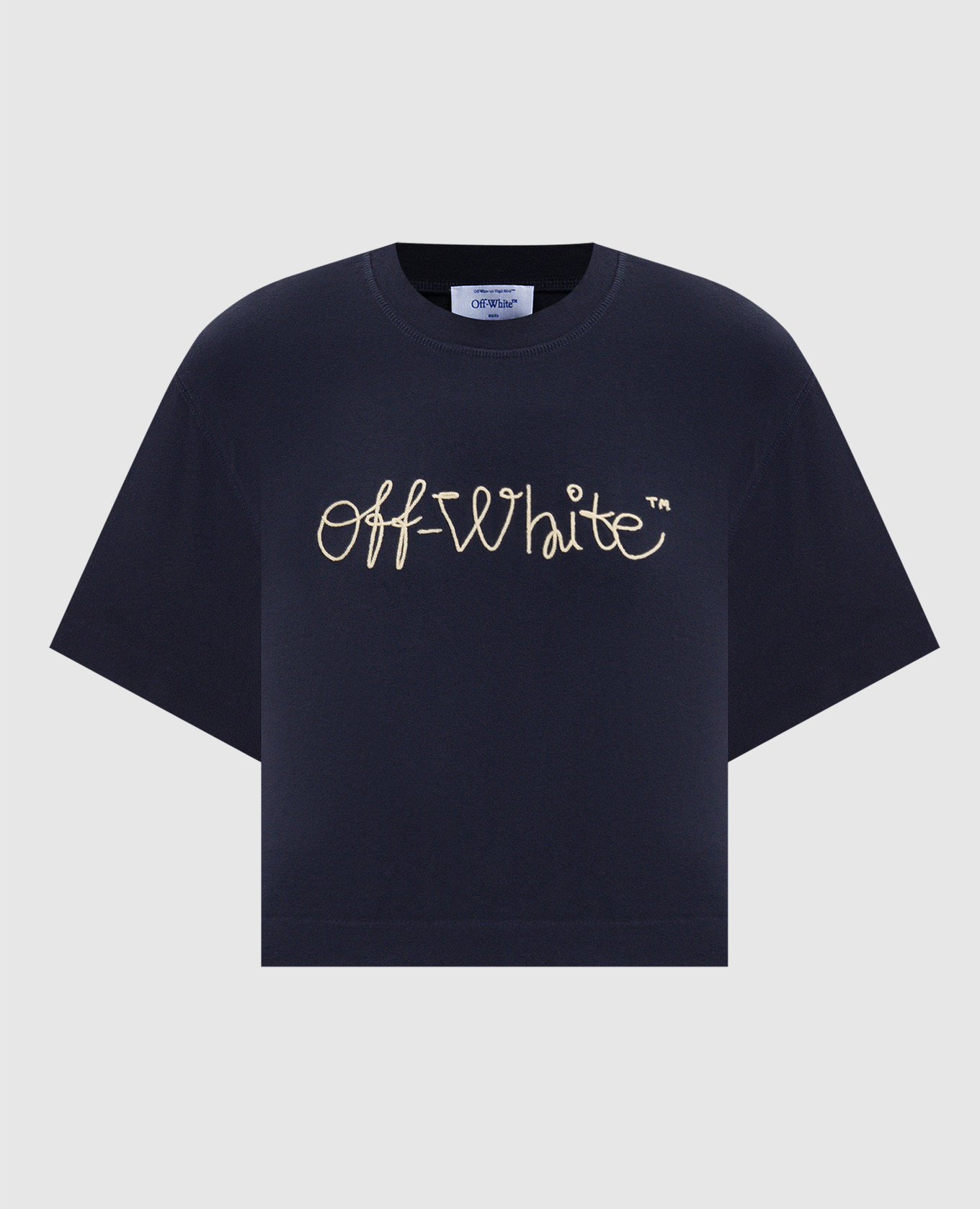 

Blue T-shirt with logo Off-White