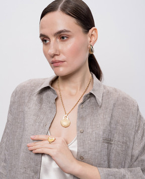 Oceanus Shell Symphony gold ring SHELLSYMPHONY