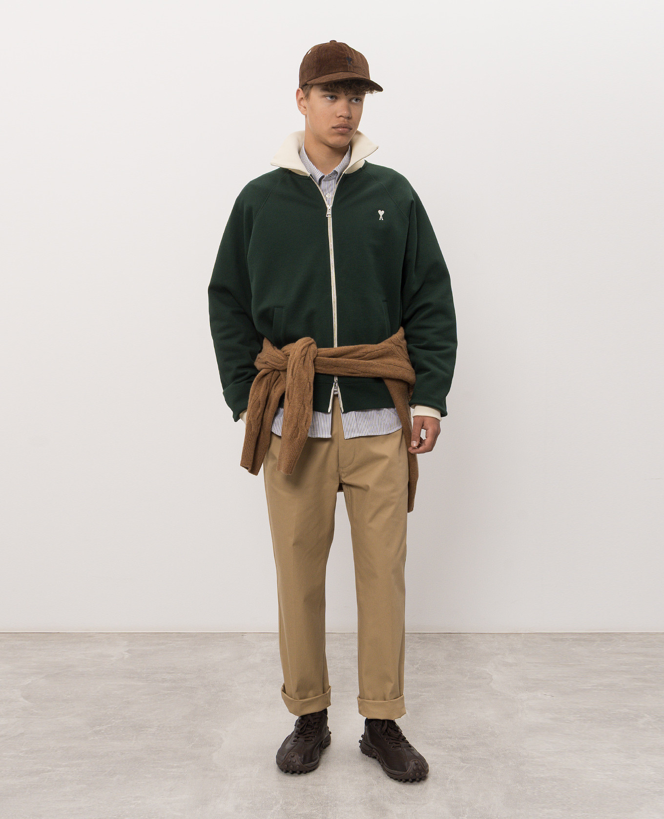 Green sports jacket Ami Paris 2