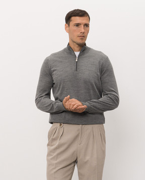 Brunello Cucinelli Gray jumper M2400124