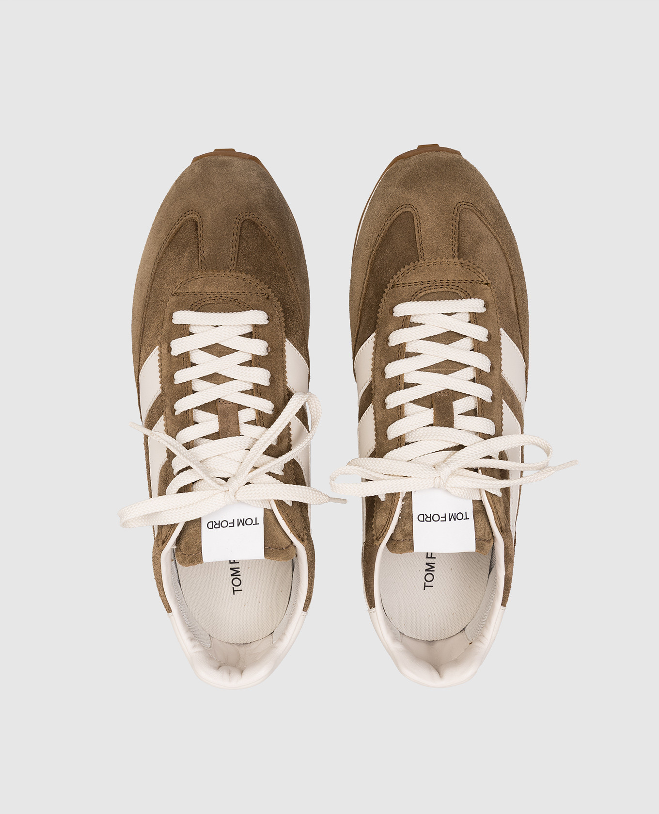 MICK brown suede sneakers Tom Ford 4