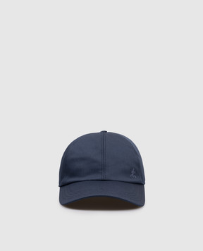 Premiata Blue cap with embroidered emblem BALL26