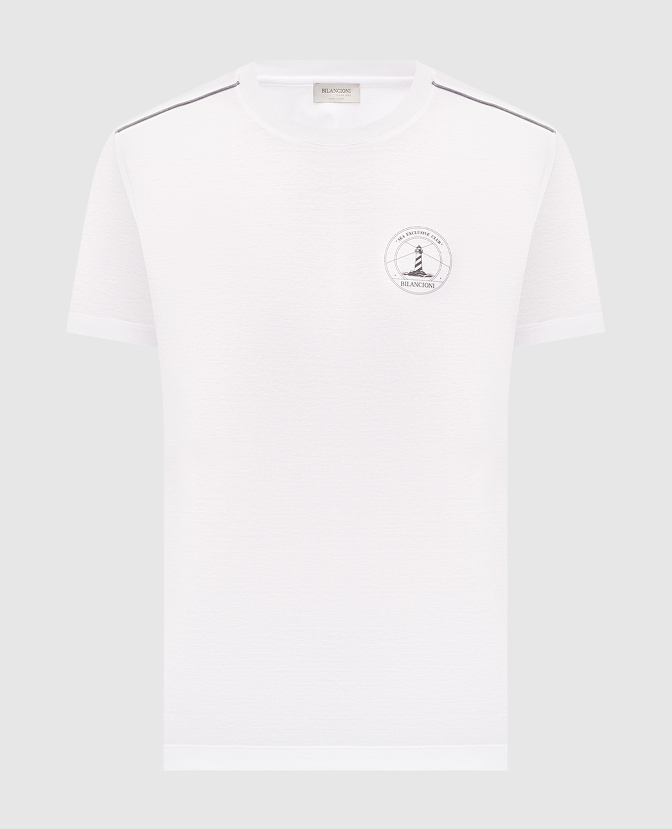 White T-shirt with print