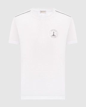 Bilancioni White T-shirt with print BE26T4GBE2