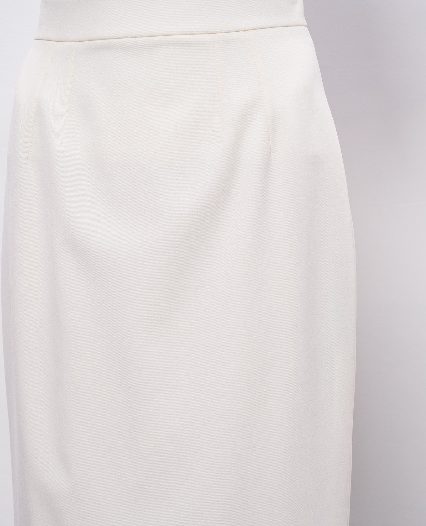 Ivory wool pencil skirt Dolce&Gabbana 5