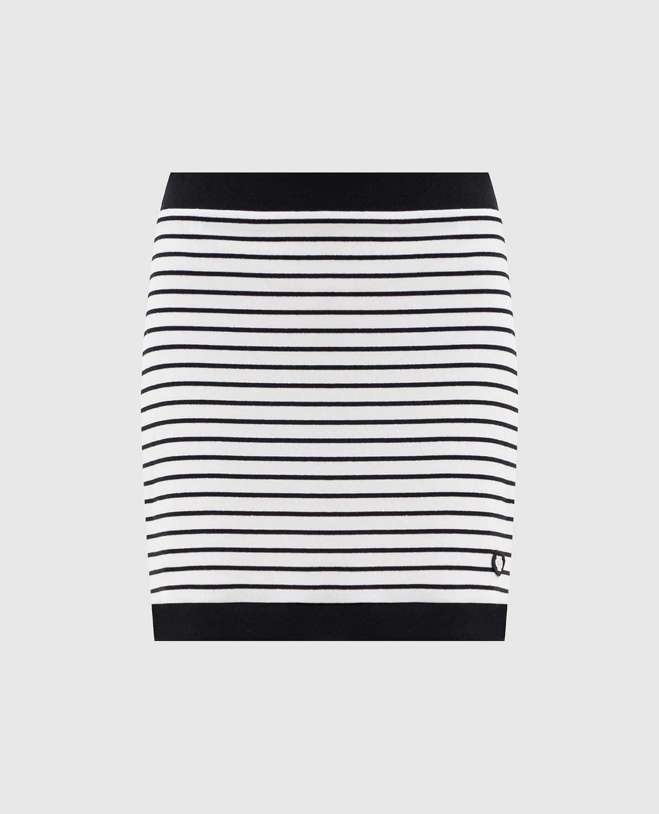 

White striped mini skirt Simkhai
