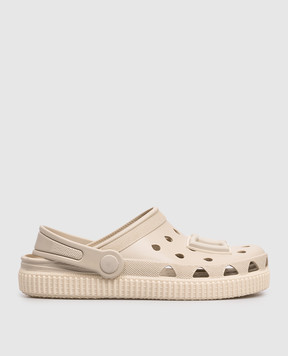 Dolce&Gabbana Children's beige clogs DN0213AT079