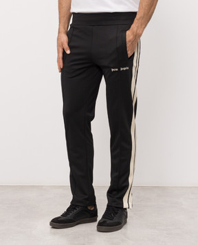 Palm Angels Black ivory sweatpants PMCJ020S26FAB001