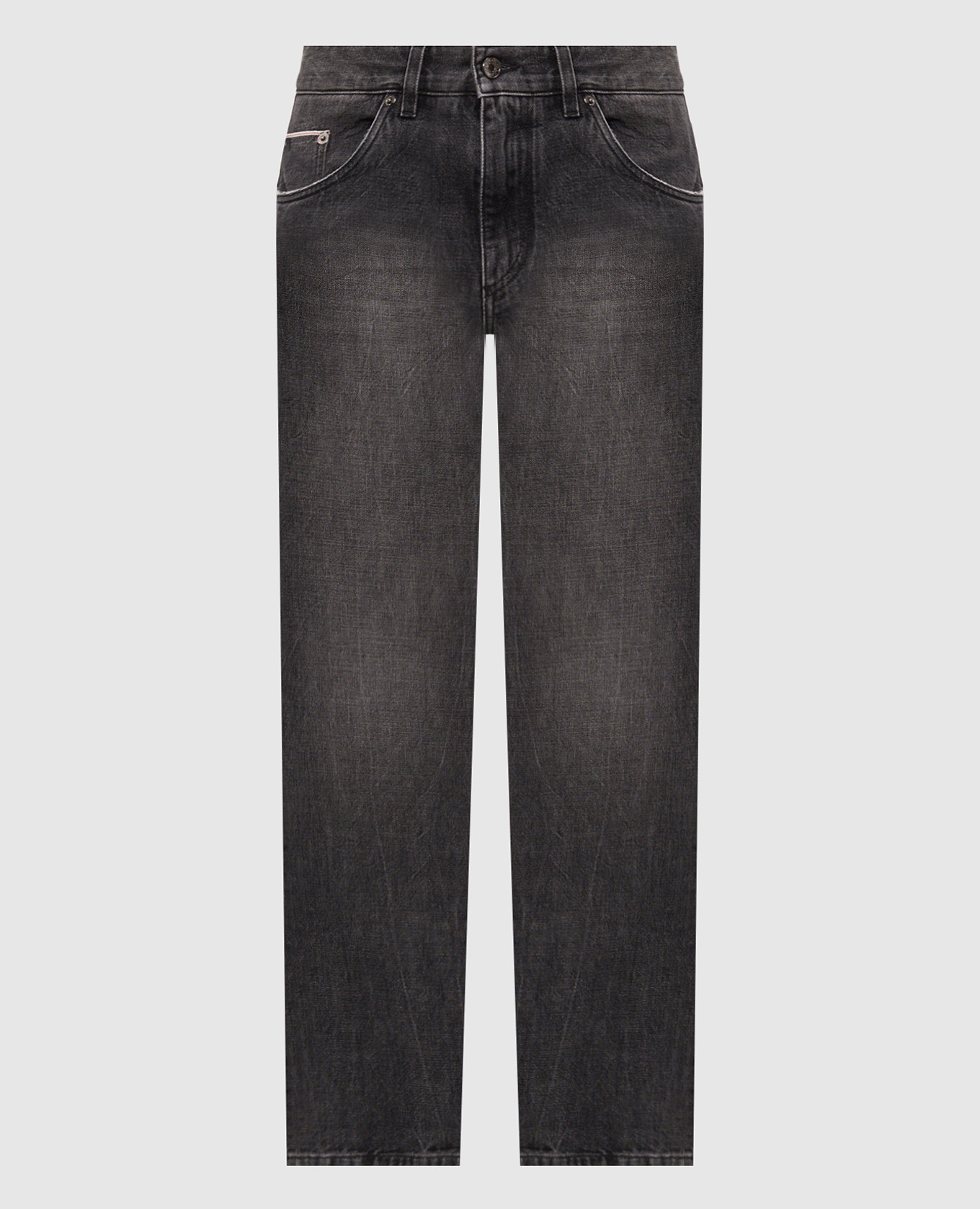 Black jeans with a worn effect Dolce&Gabbana