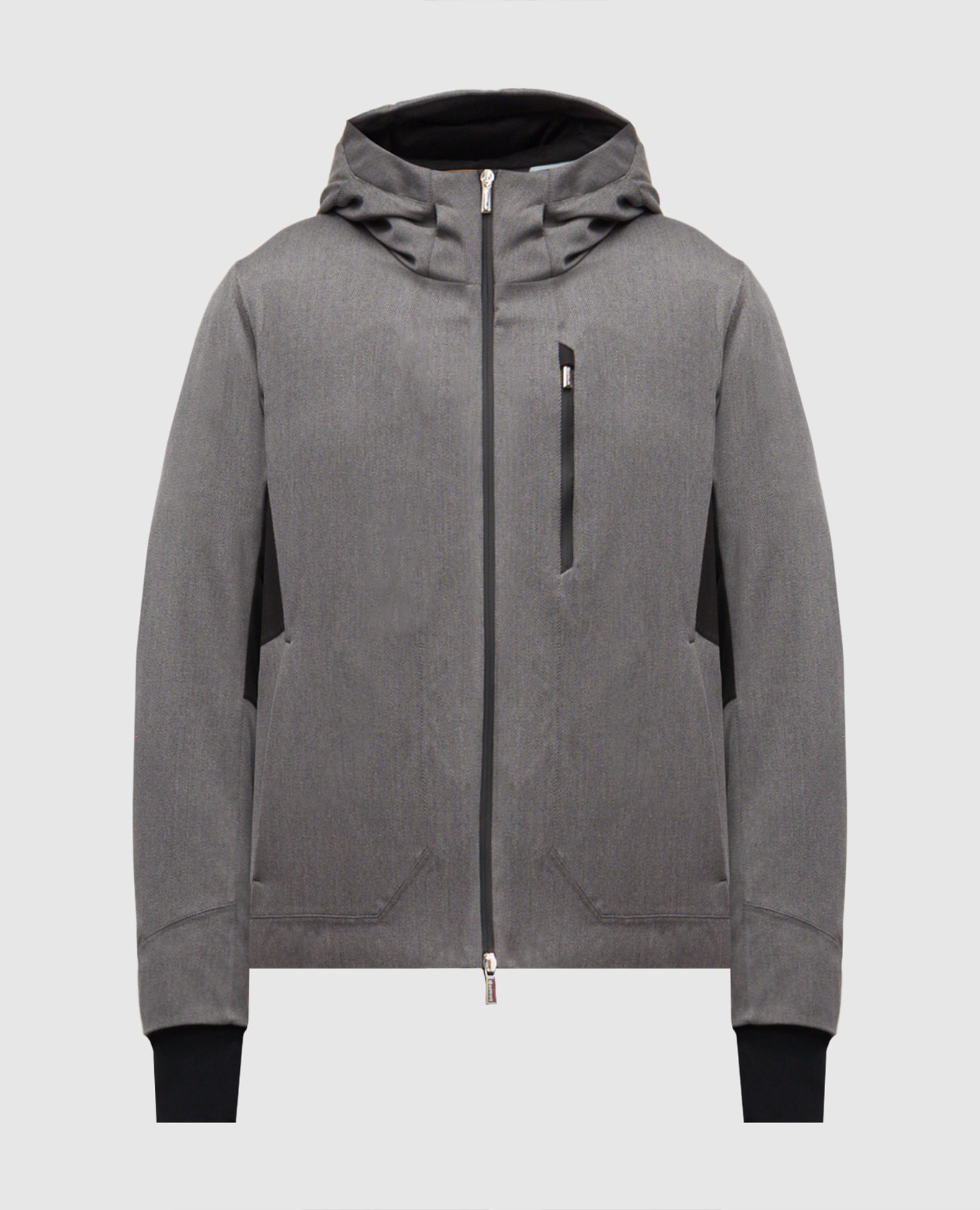 

NUVOLAU gray ski down jacket MooRER, Grey