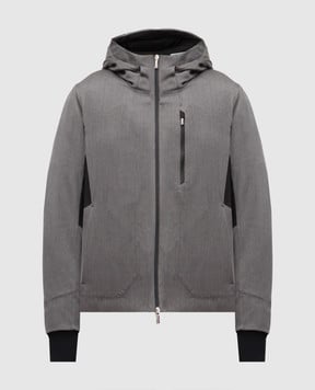 MooRER NUVOLAU gray ski down jacket NUVOLAUMQ