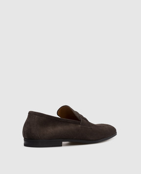 Tom Ford Brown suede loafers J1610LCL216N