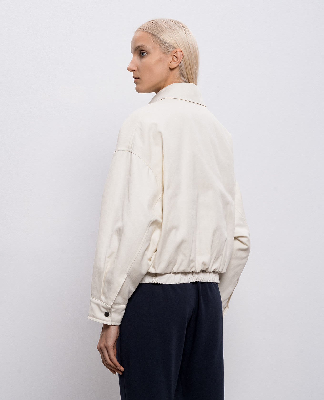 

White jacket with linen Brunello Cucinelli