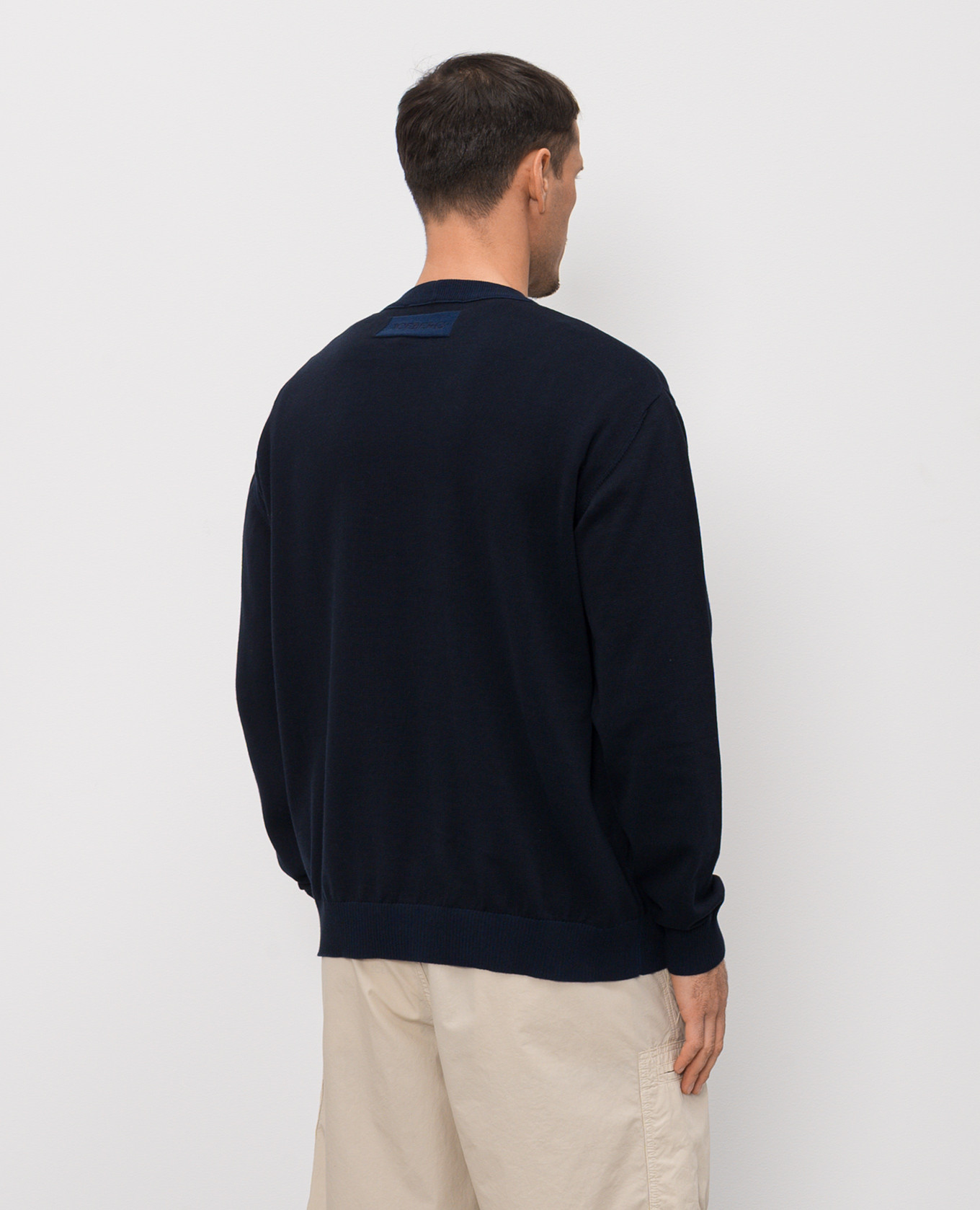 

Blue jumper with a pattern Iceberg