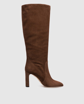 Stuart Weitzman Brown suede boots BABETTE SL546