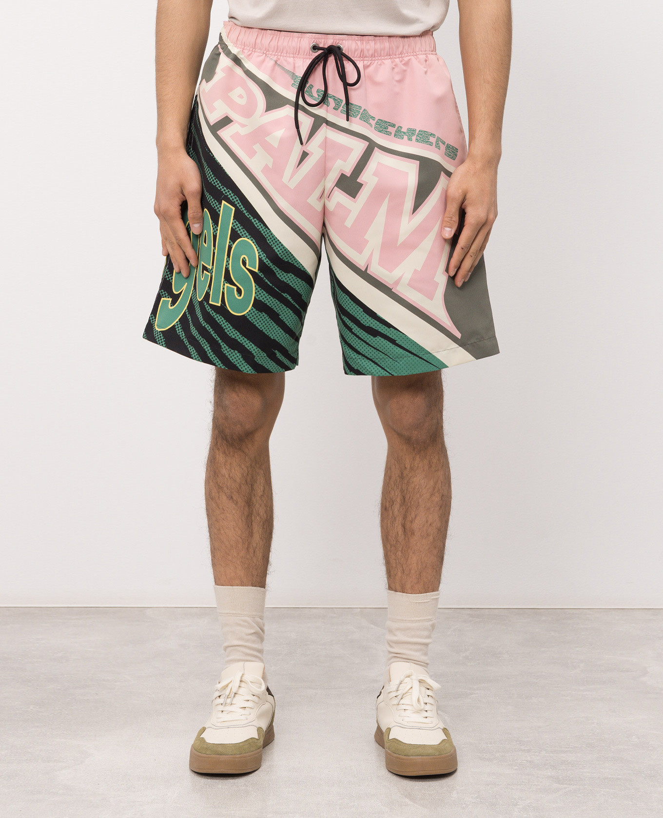 

Racing swim shorts Palm Angels, Pink