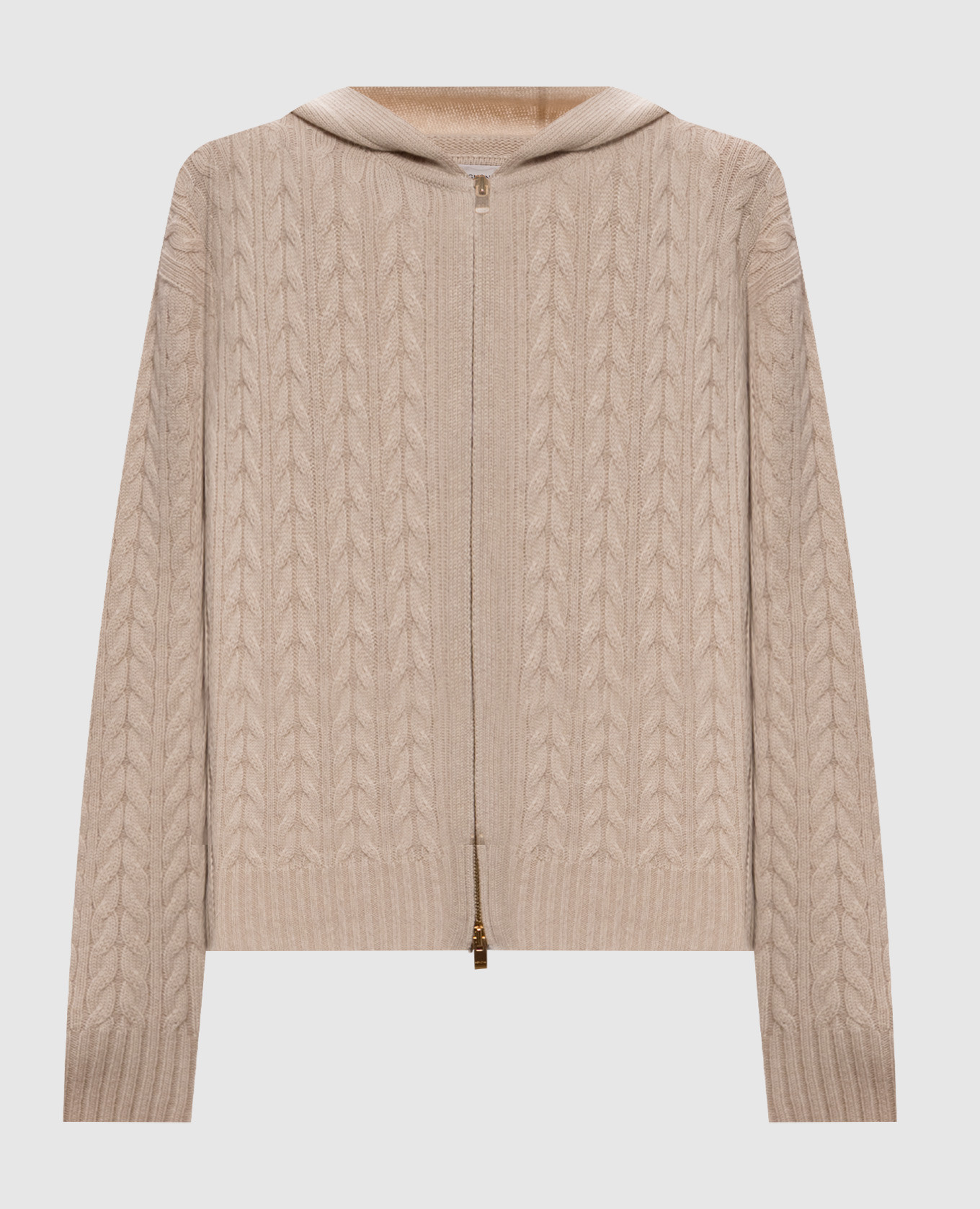 Beige cashmere sports jacket