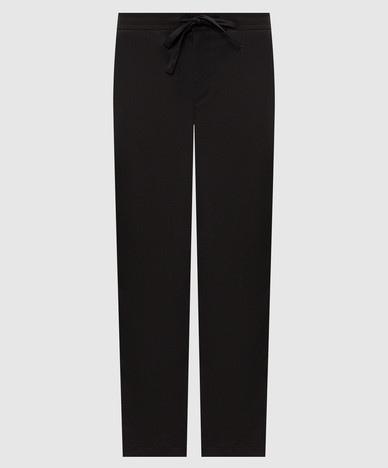 Black pants with wool