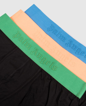 Palm Angels Set of black trunks PLA1UMWTR05TR