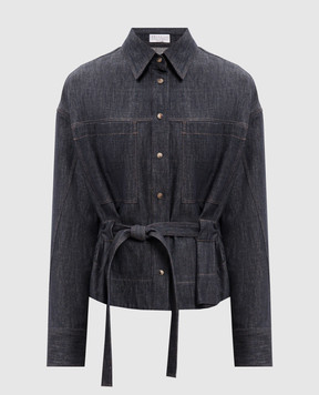 Brunello Cucinelli Blue denim jacket MP125M1E06