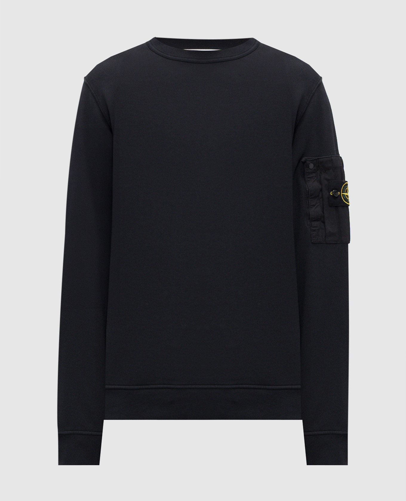 

Blue sweatshirt with logo patch Stone Island
