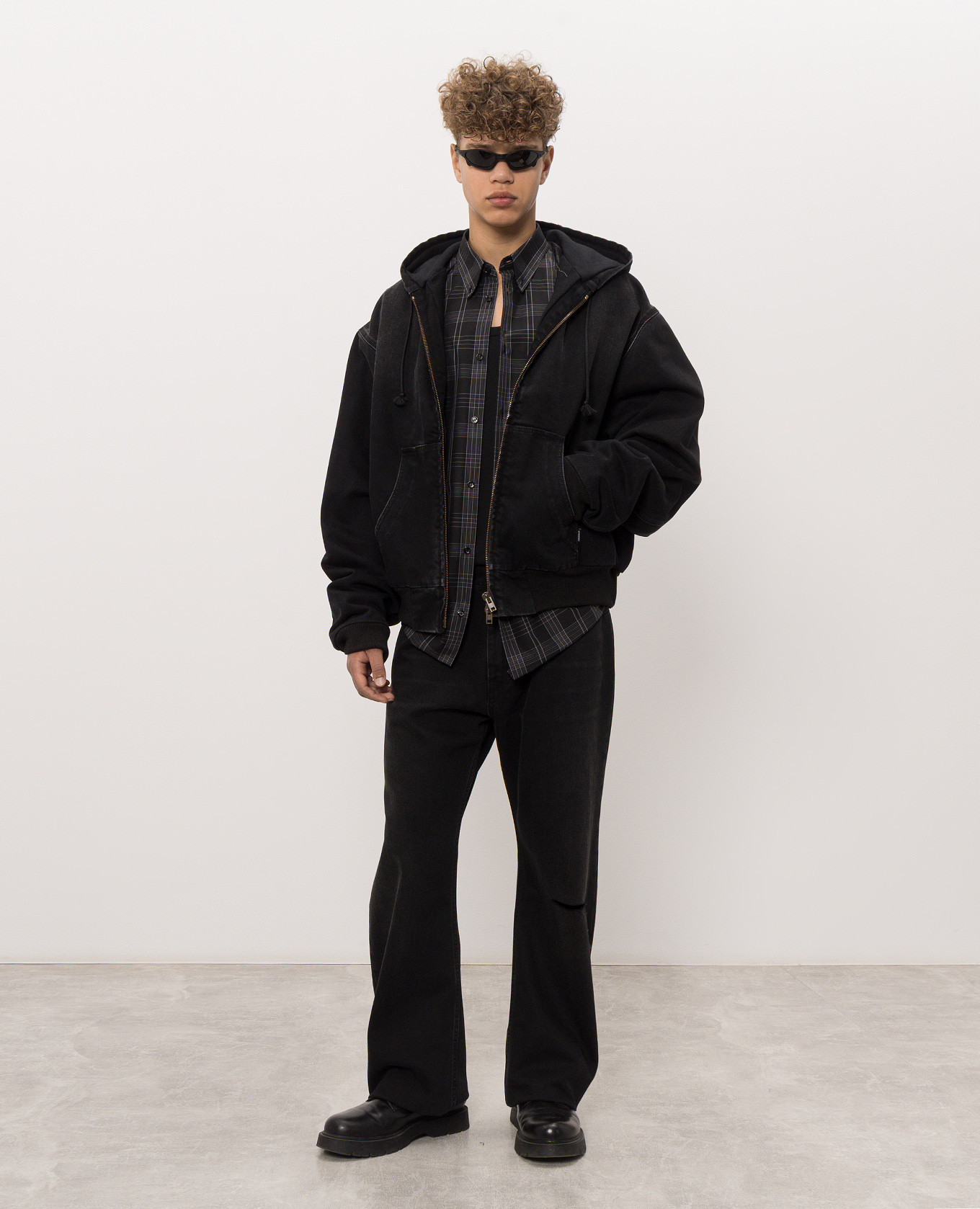 Black jeans with print Vetements 2