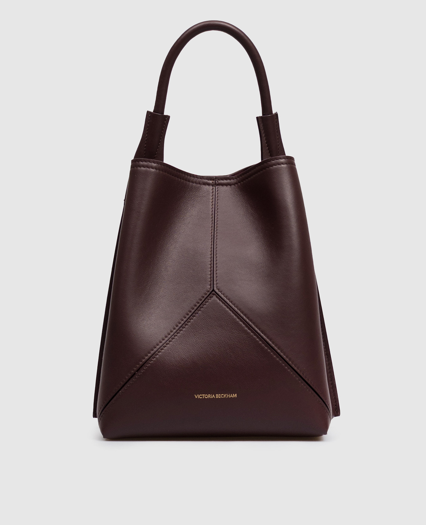 Burgundy leather bag Victoria