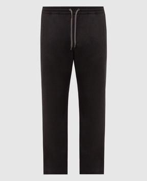 Agnona Brown wool pants T710U6YU1163