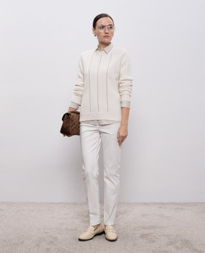 Peserico White jeans M04726T008500