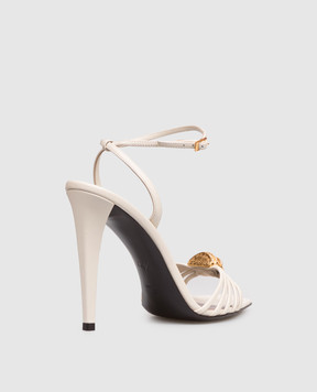 Giuseppe Zanotti Sunset ivory leather sandals E600073