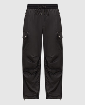 Dolce&Gabbana Black cargo pants GP26LTFUS27