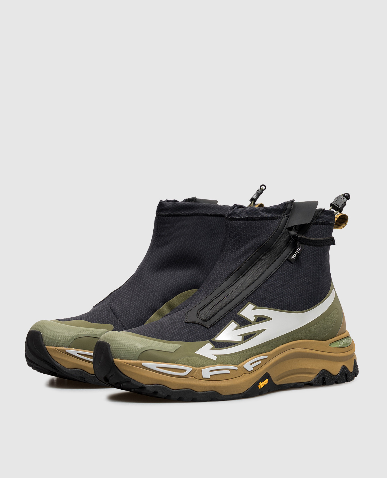 Black Be Right Back Trail high-tops Off-White 2