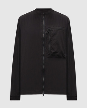 Riotdivision Black windbreaker RD-CNPOVSRH with logo RDCNPOVRSHGEN1