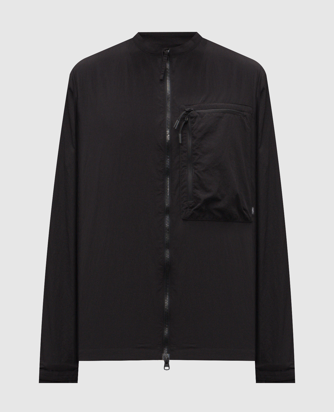 Black windbreaker RD-CNPOVSRH with logo