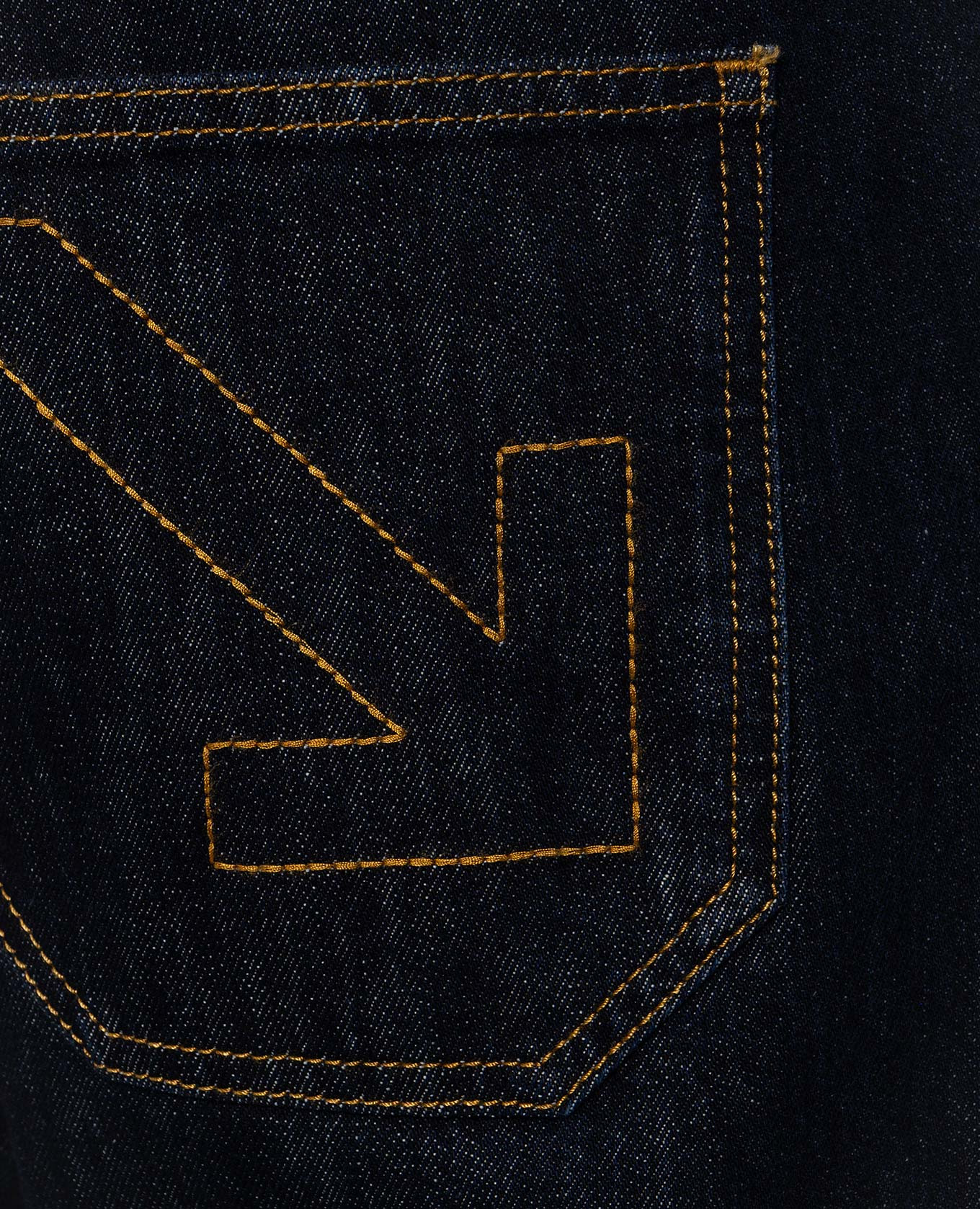 Blue jeans with embroidery Off-White 5
