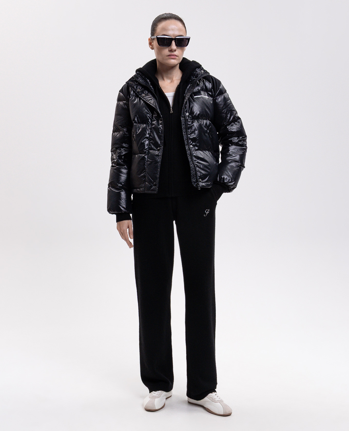 Black down jacket Sporty & Rich 2