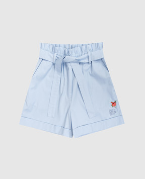 Dolce&Gabbana Children's blue shorts L53Q38FU5Y456