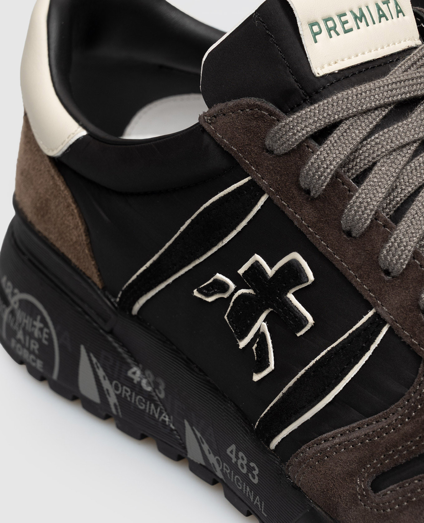 Black Lander sneakers Premiata 5