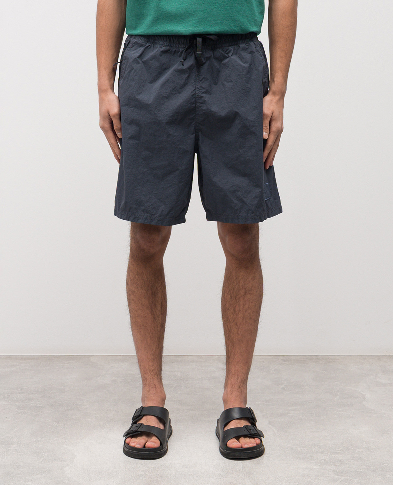 

Grey logo swim shorts Stone Island