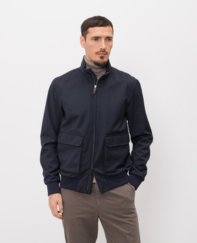 Herno Blue wool jacket GI000587U33410
