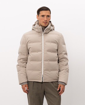 Brunello Cucinelli Beige down jacket MV4061836