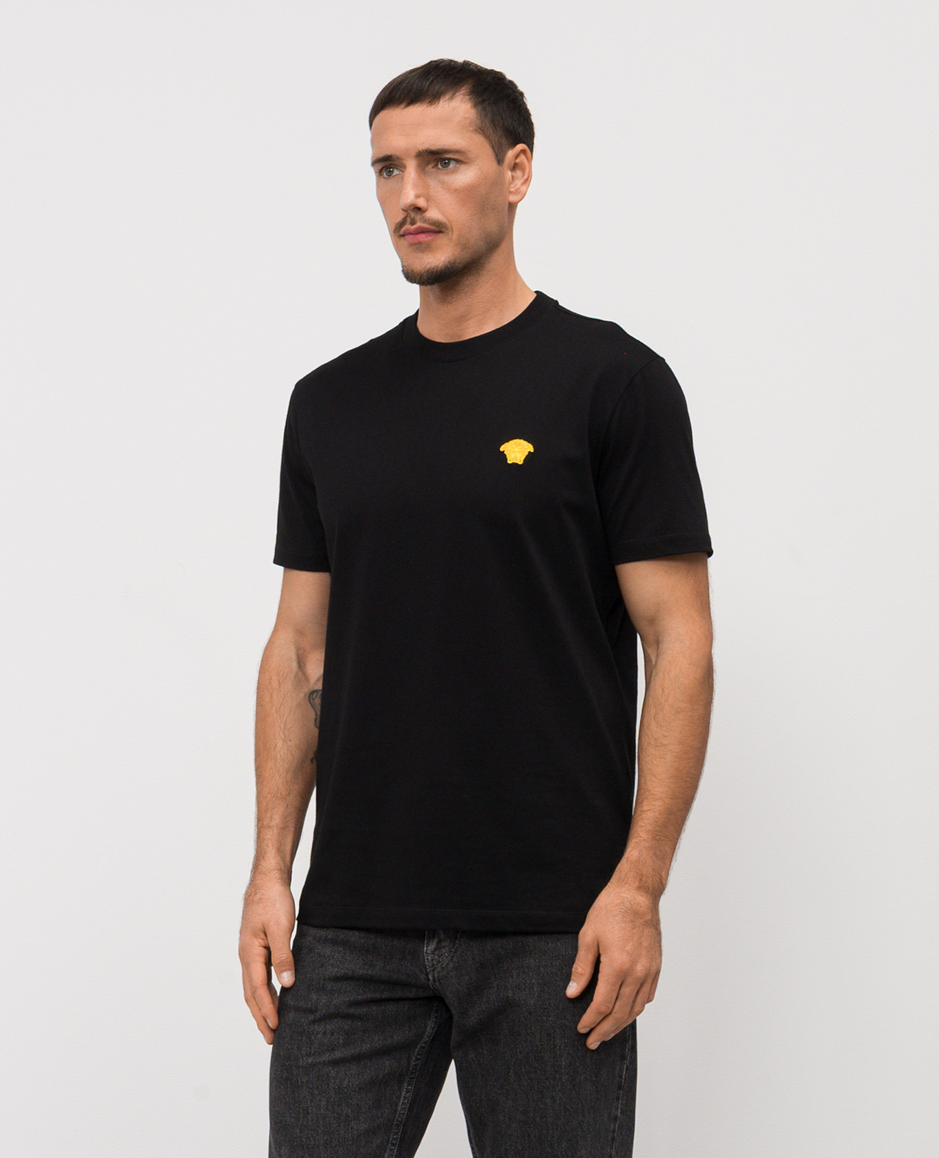 

Black T-shirt with Medusa emblem Versace