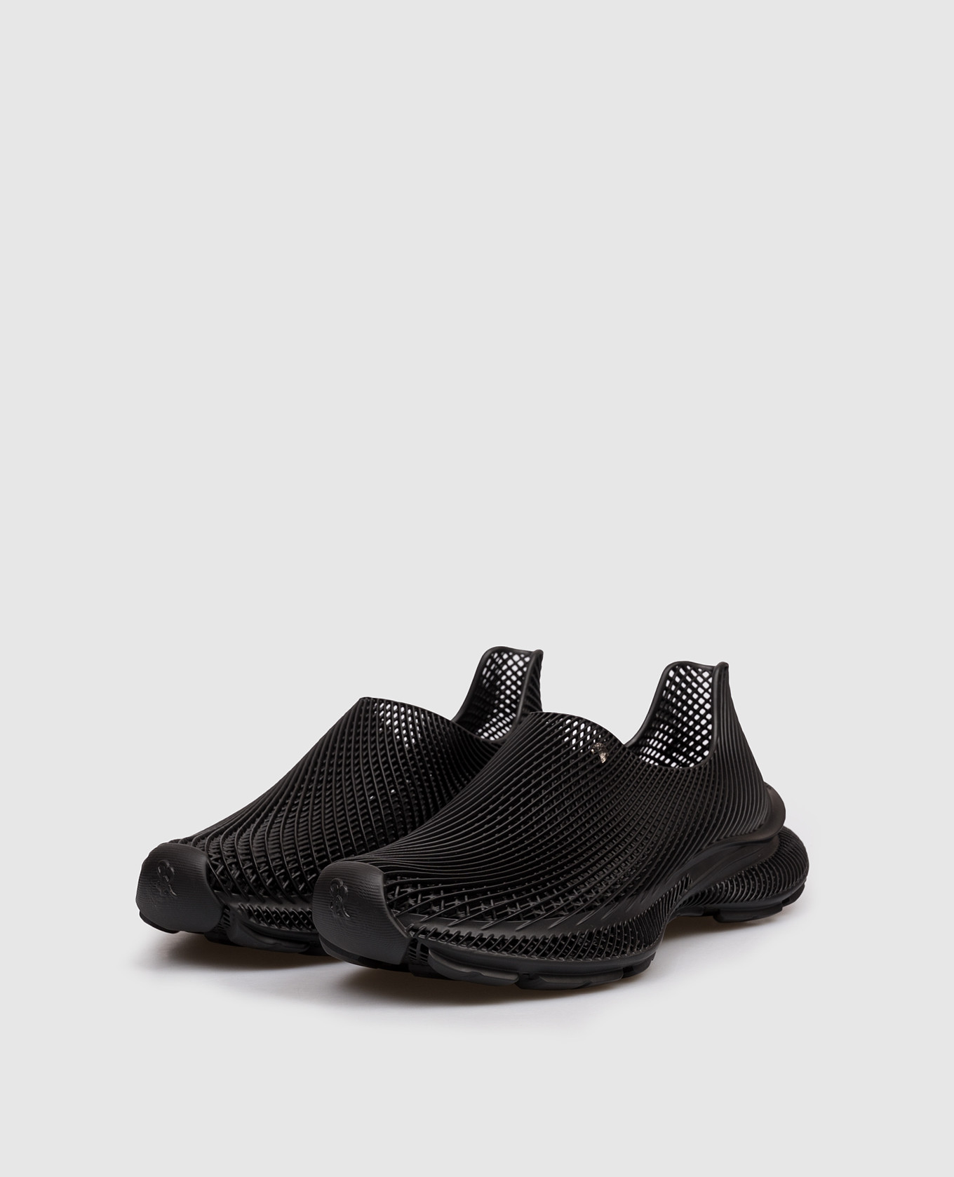 

Black sneakers with emblem Stefano Ricci