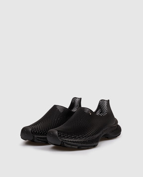 Stefano Ricci Black sneakers with emblem UG01G2423TPSDPW