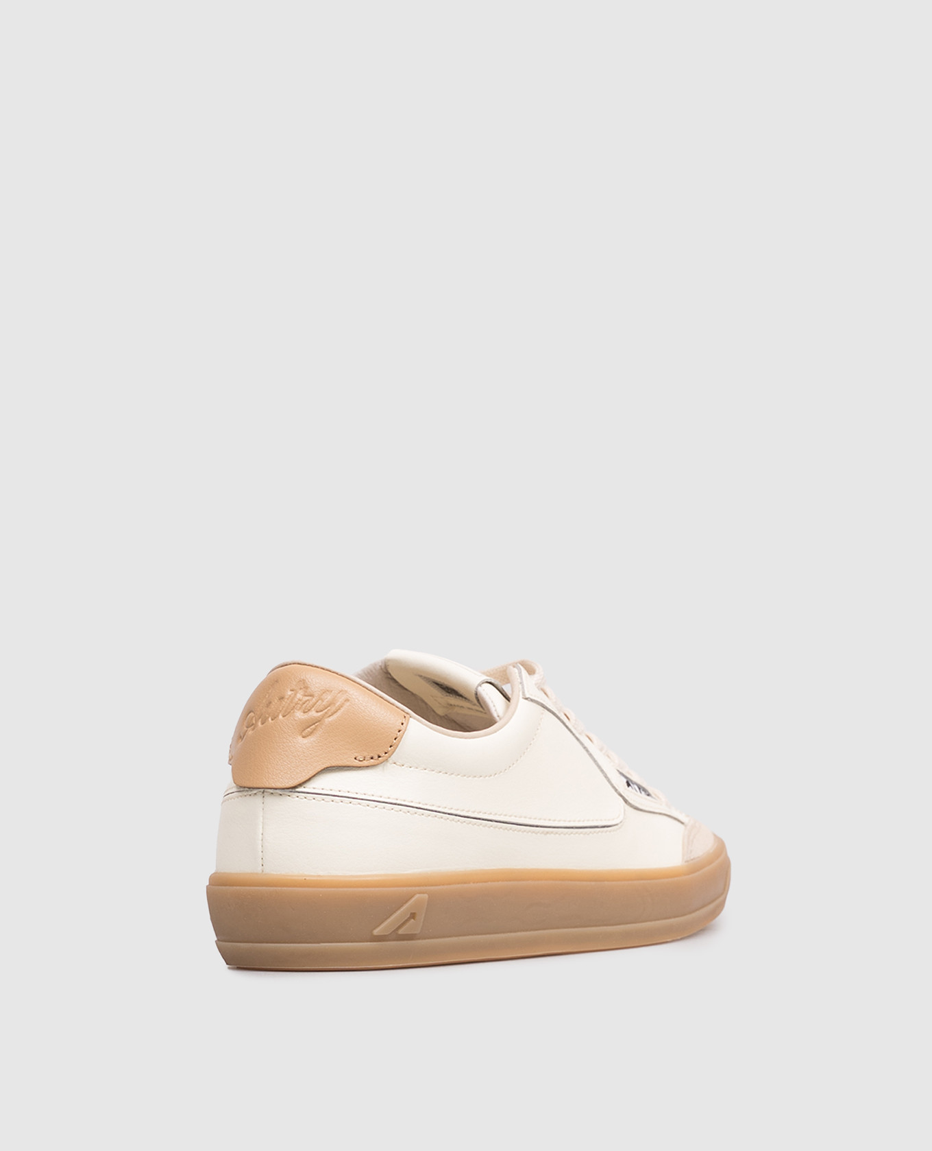 

Windscape Ivory Leather Sneakers AUTRY, Beige