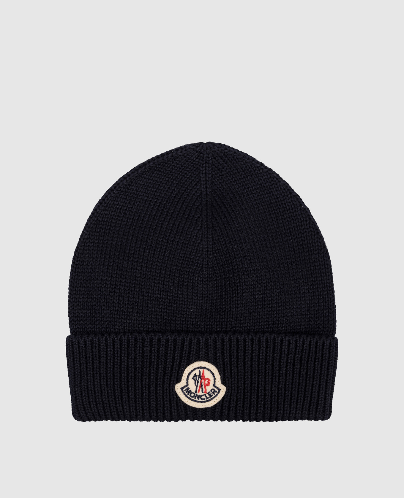 Children's blue hat with logo
