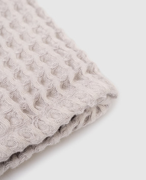 L'appartement Gray waffle towel 30x40 MODALWAFFLEWASHCLOTH