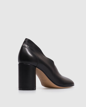 Maison Margiela MM6 Black leather shoes S59WL0107P7557