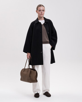 The Row Phora brown cashmere pullover R000627Y166