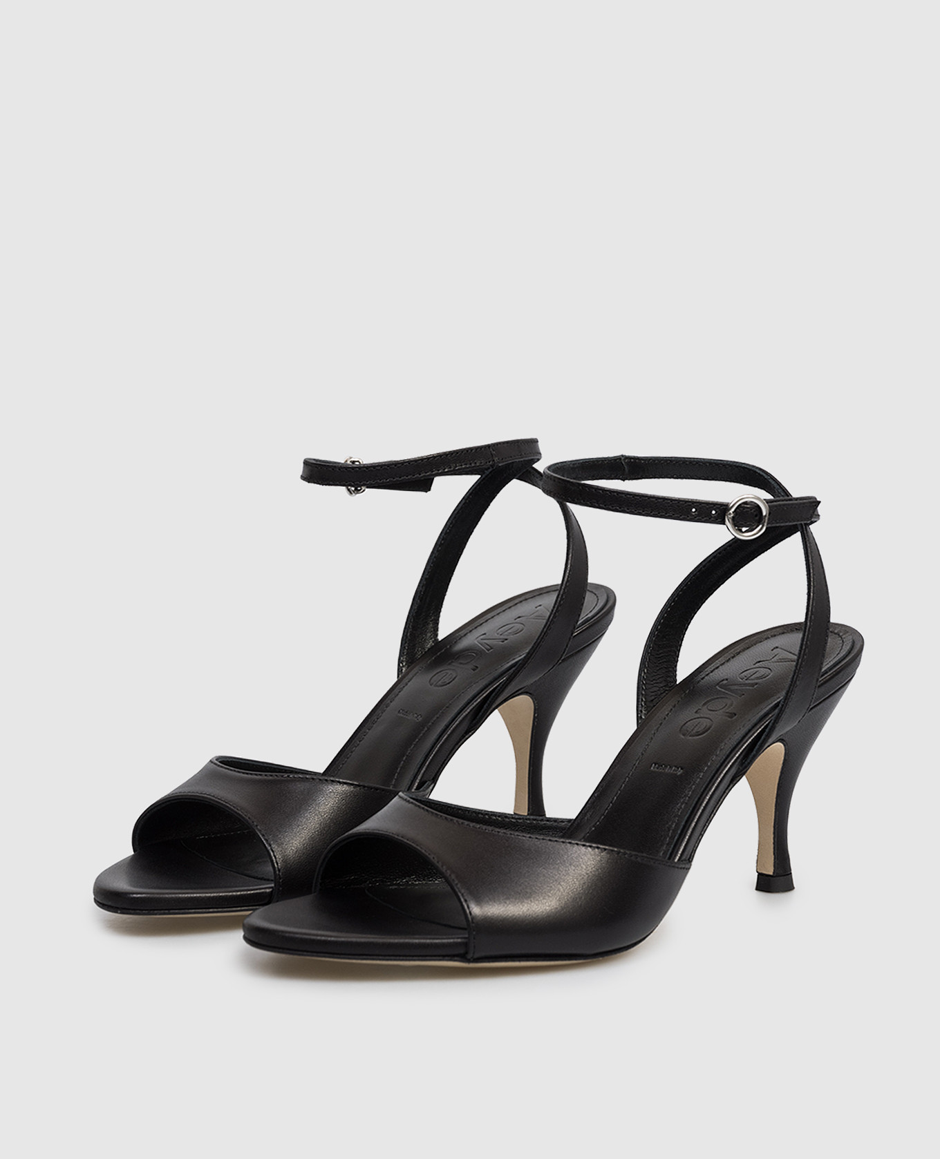 

Jada black leather sandals Aeyde